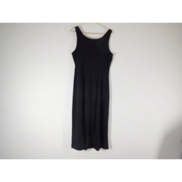 NEW EVERLANE Women Small Black Midi Dress NWT  Clothes Teen MenWomenStyles - Picture 4 of 7